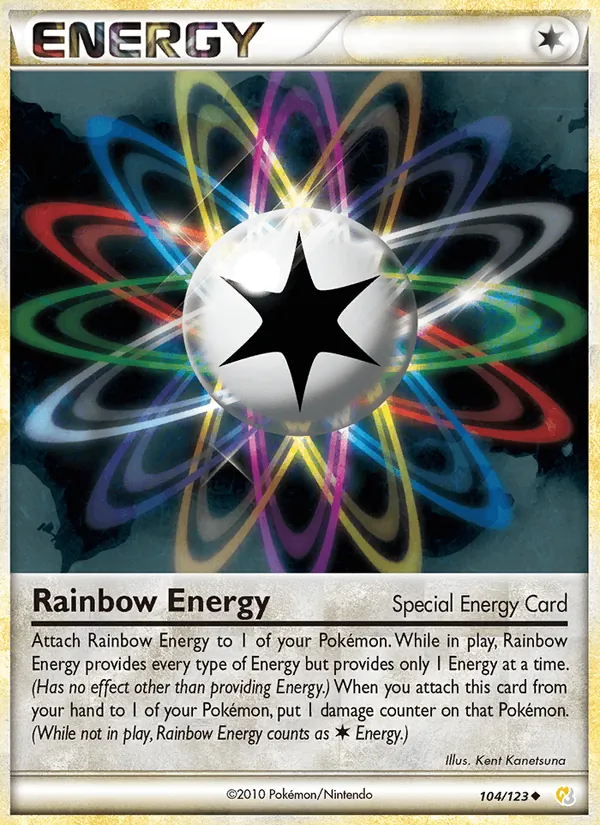 Rainbow Energy HeartGold SoulSilver 104/123