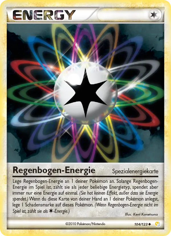 Regenbogen-Energie HeartGold SoulSilver 104/123