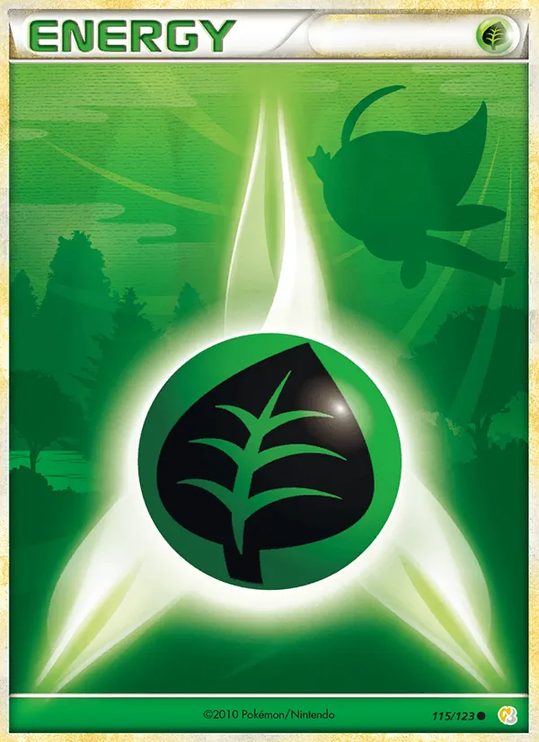Grass Energy HeartGold SoulSilver 115/123