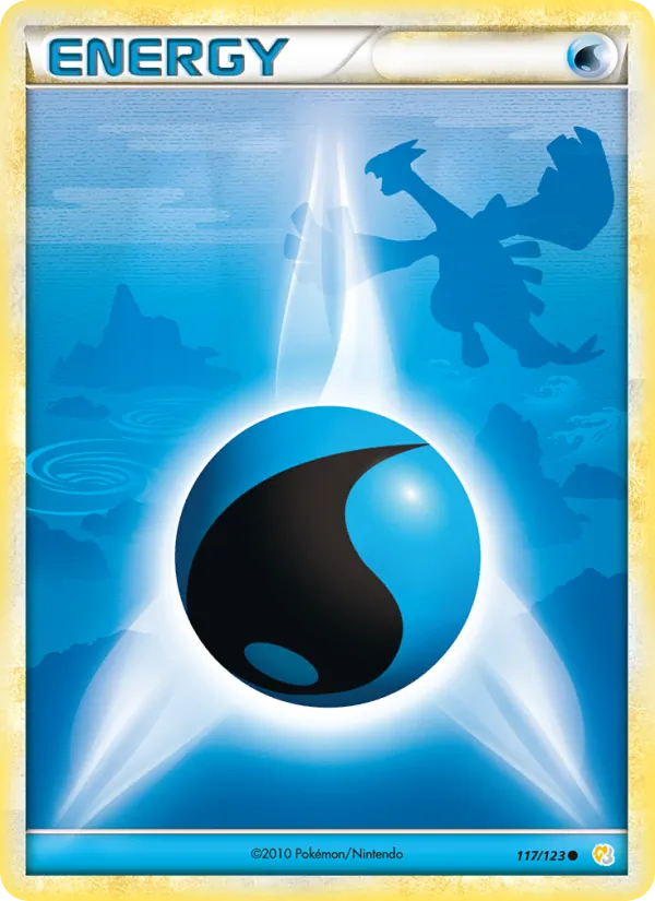 Énergie Eau HeartGold SoulSilver 117/123