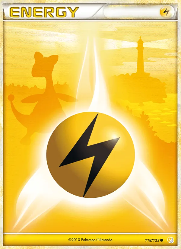 Lightning Energy HeartGold SoulSilver 118/123