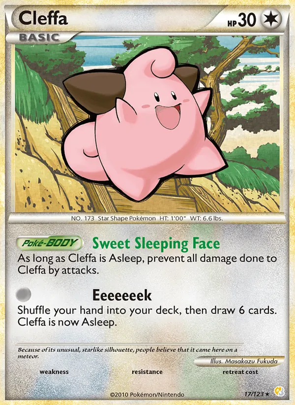Cleffa HeartGold SoulSilver 17/123