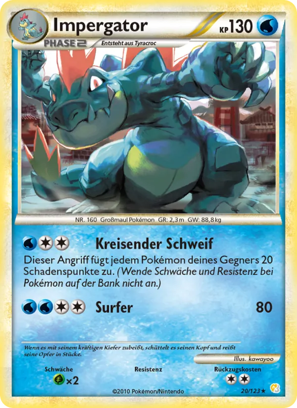 Impergator HeartGold SoulSilver 20/123