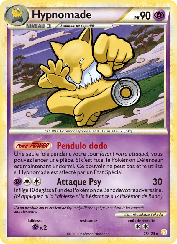 Hypnomade HeartGold SoulSilver 23/123