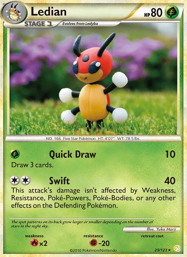 Ledian HeartGold SoulSilver 25/123
