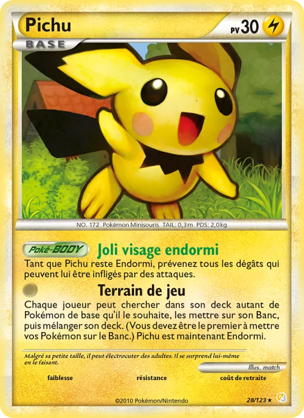 Pichu HeartGold SoulSilver 28/123