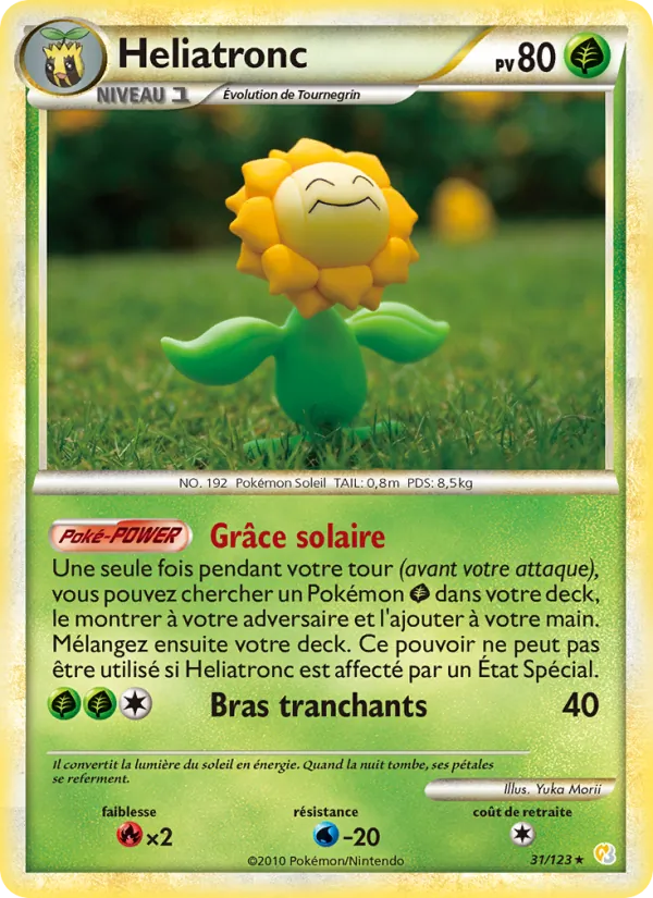 Héliatronc HeartGold SoulSilver 31/123