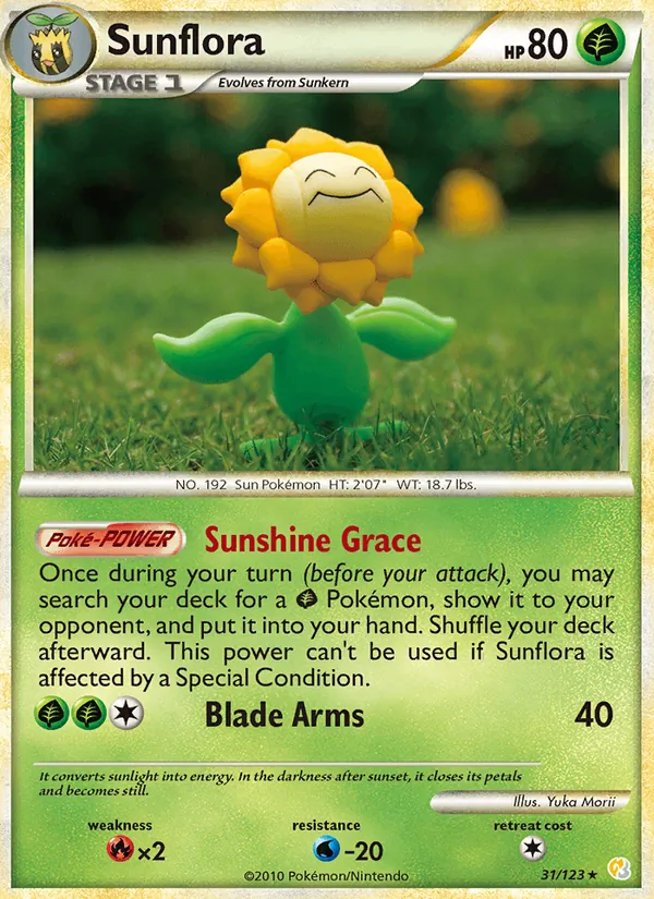 Sunflora HeartGold SoulSilver 31/123