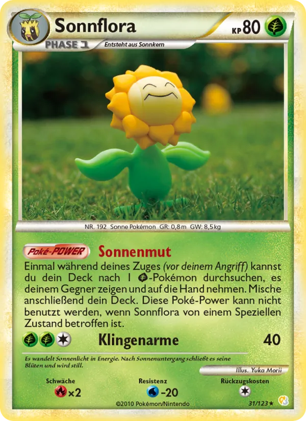 Sonnflora HeartGold SoulSilver 31/123