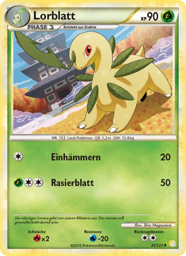 Lorblatt HeartGold SoulSilver 35/123