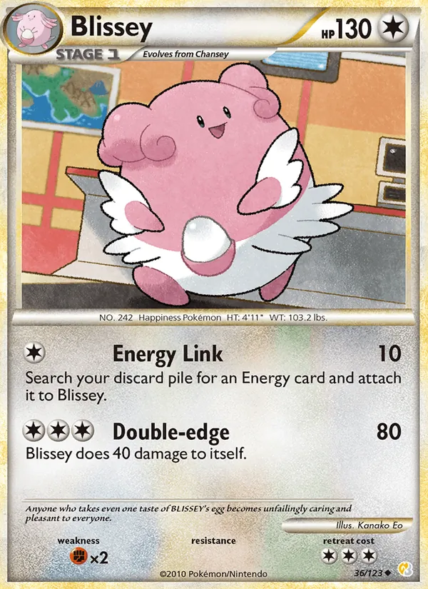 Blissey HeartGold SoulSilver 36/123