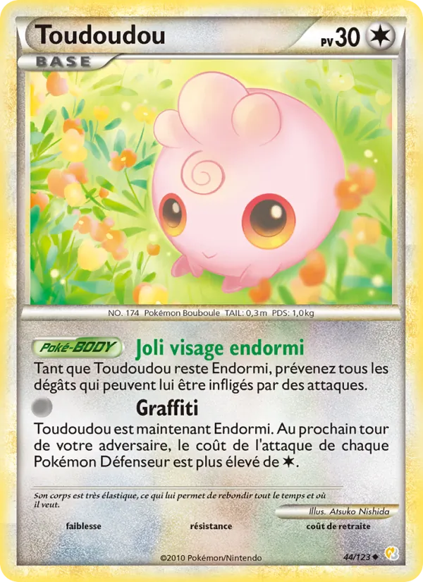 Toudoudou HeartGold SoulSilver 44/123