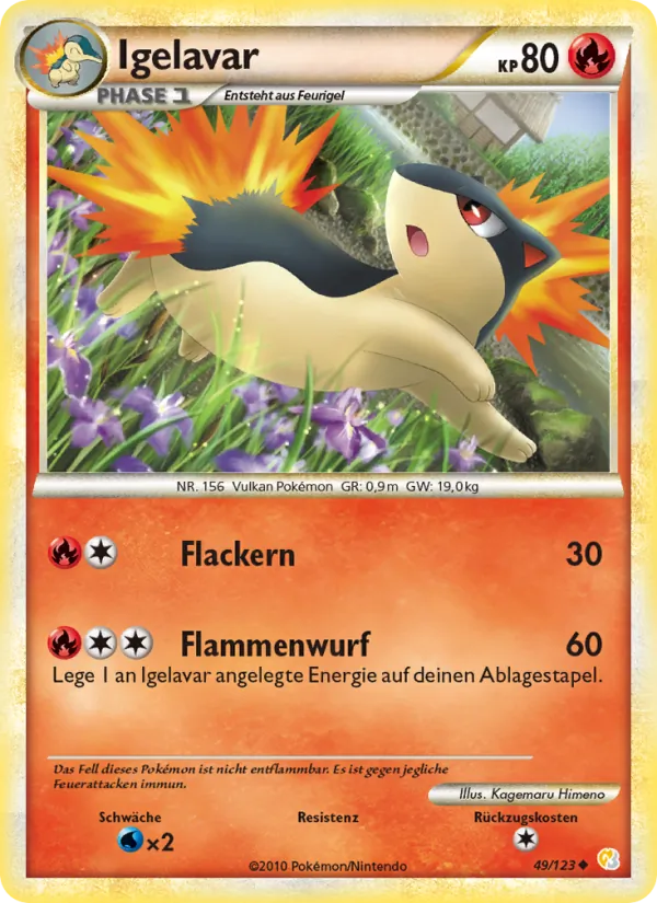 Igelavar HeartGold SoulSilver 49/123