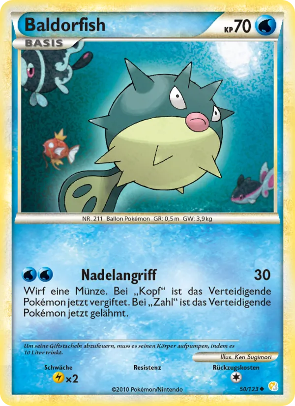 Baldorfish HeartGold SoulSilver 50/123