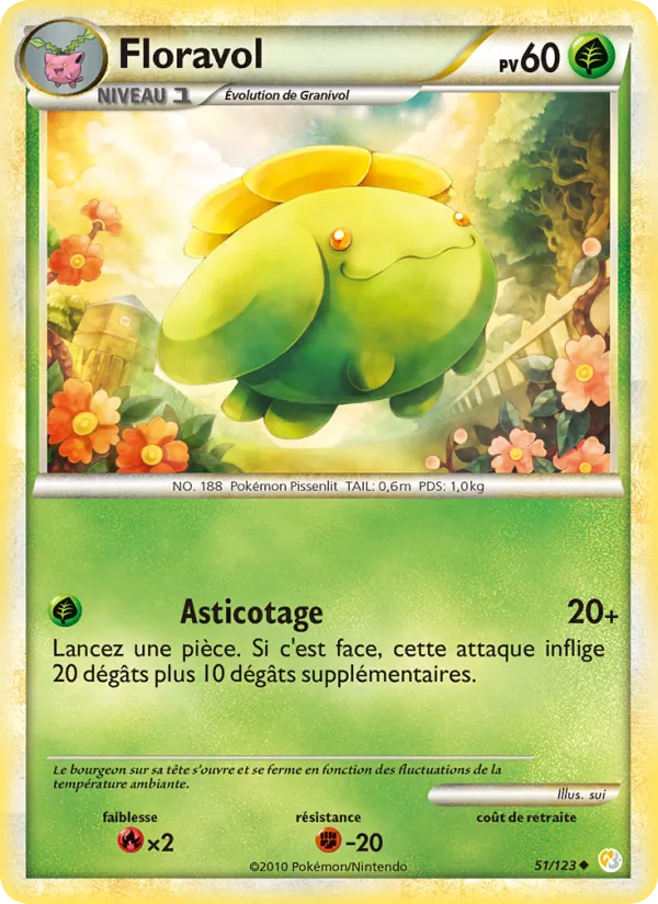 Floravol HeartGold SoulSilver 51/123