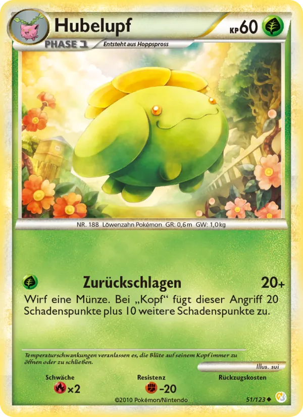 Hubelupf HeartGold SoulSilver 51/123