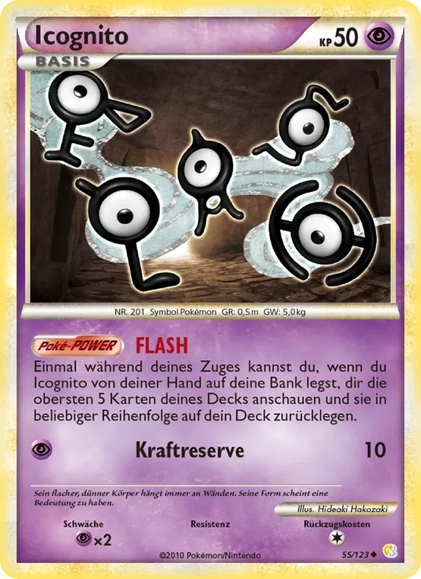 Icognito HeartGold SoulSilver 55/123