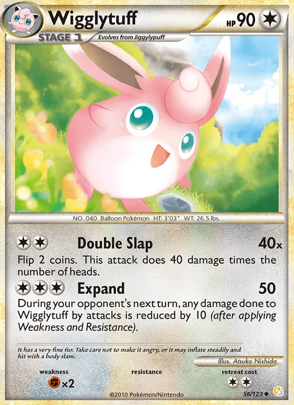 Wigglytuff HeartGold SoulSilver 56/123