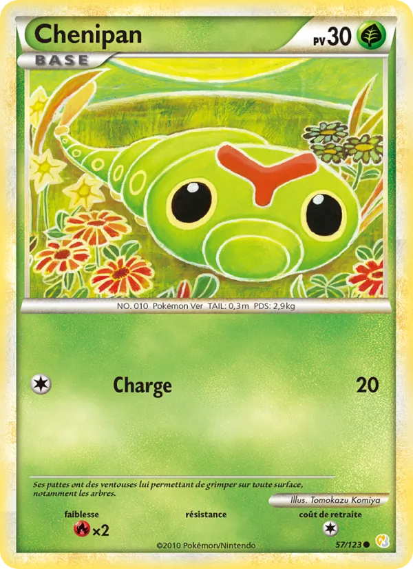 Chenipan HeartGold SoulSilver 57/123