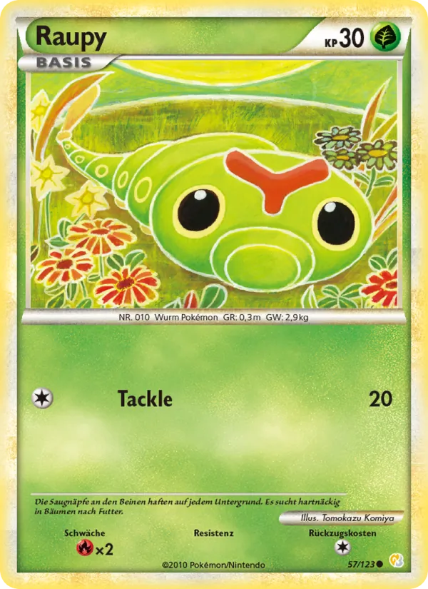 Raupy HeartGold SoulSilver 57/123