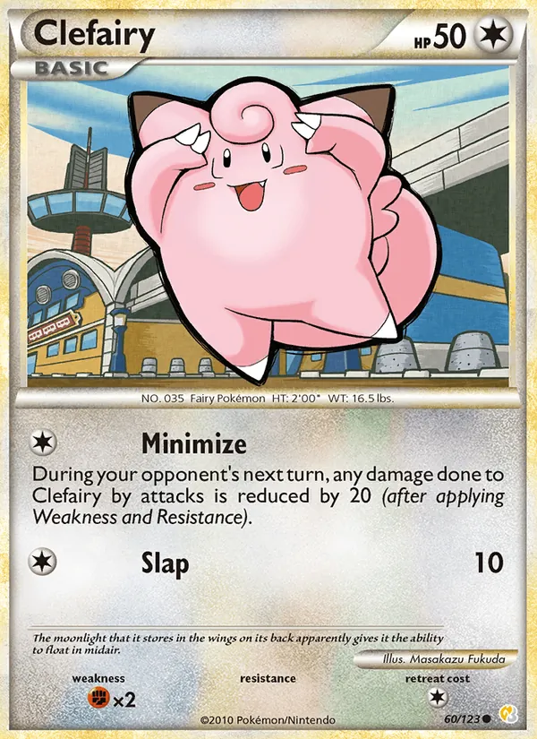 Clefairy HeartGold SoulSilver 60/123