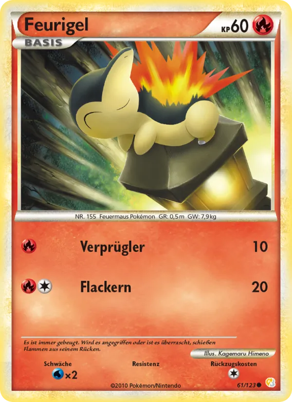 Feurigel HeartGold SoulSilver 61/123