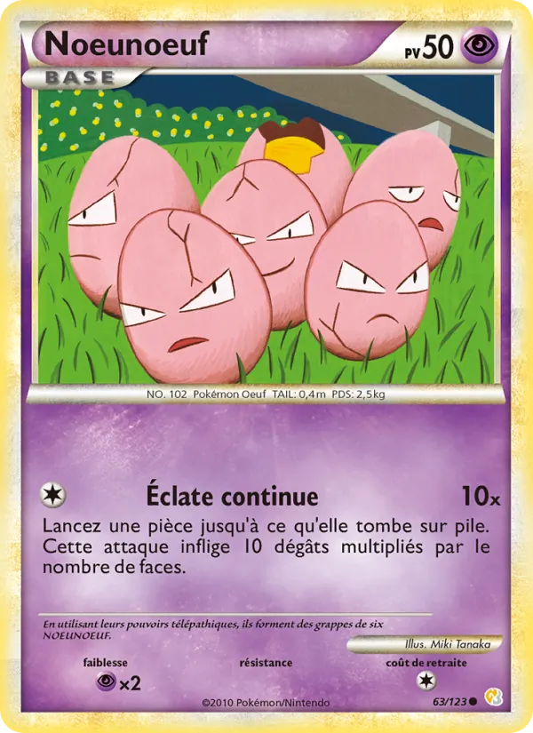 Noeunoeuf HeartGold SoulSilver 63/123