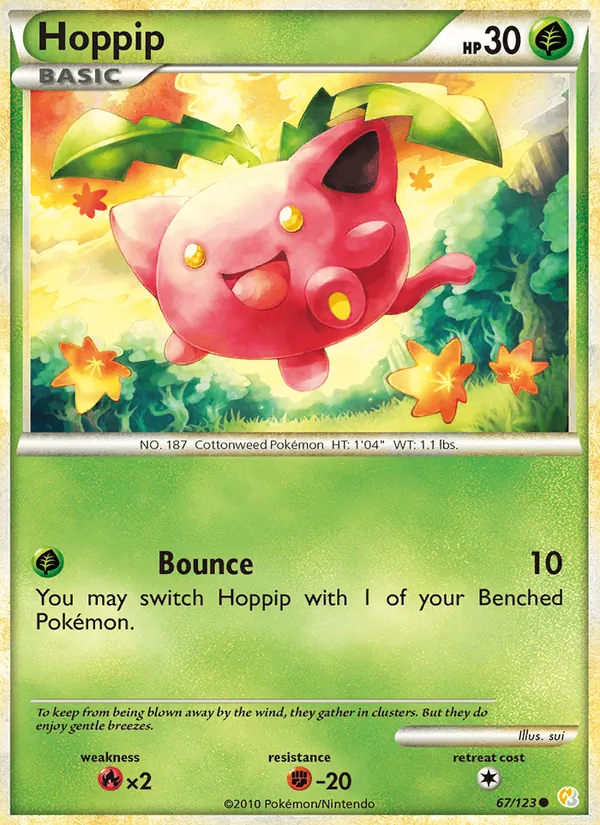 Hoppip HeartGold SoulSilver 67/123