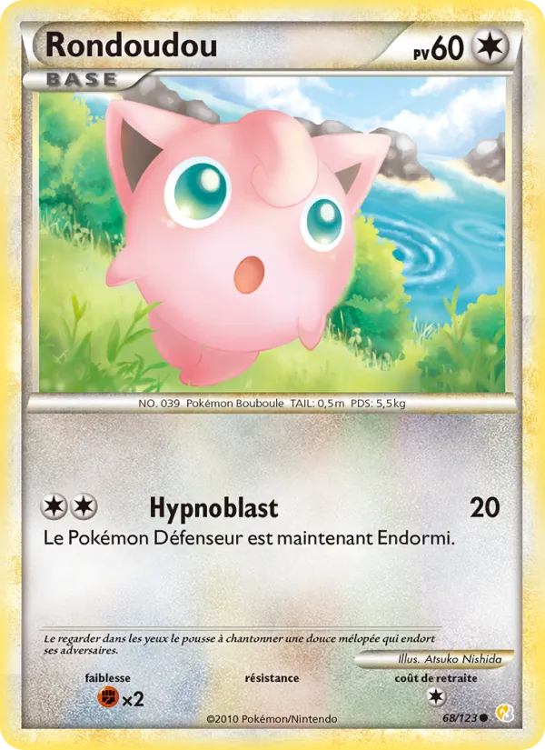 Rondoudou HeartGold SoulSilver 68/123