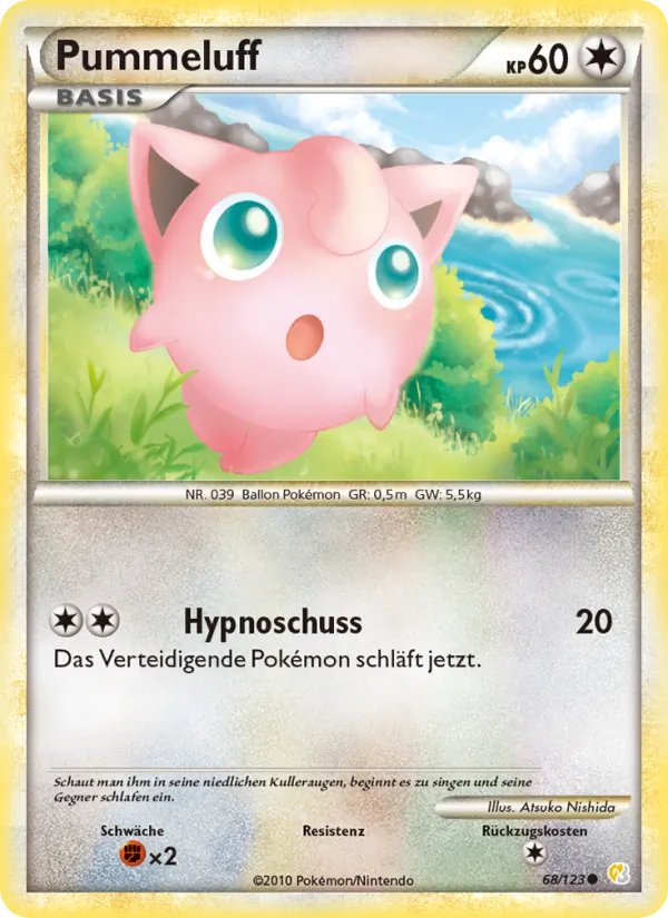Pummeluff HeartGold SoulSilver 68/123