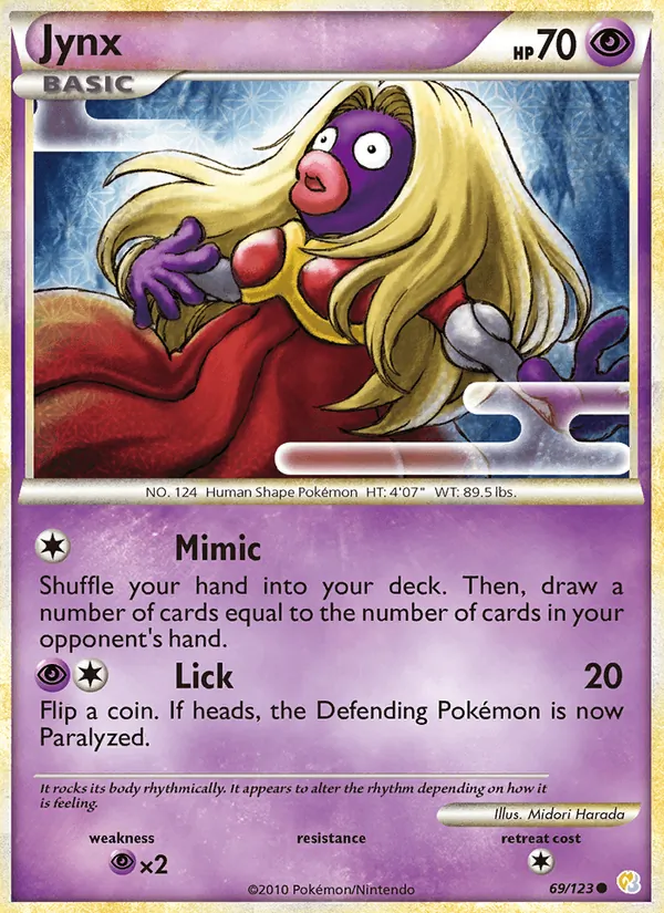 Jynx HeartGold SoulSilver 69/123