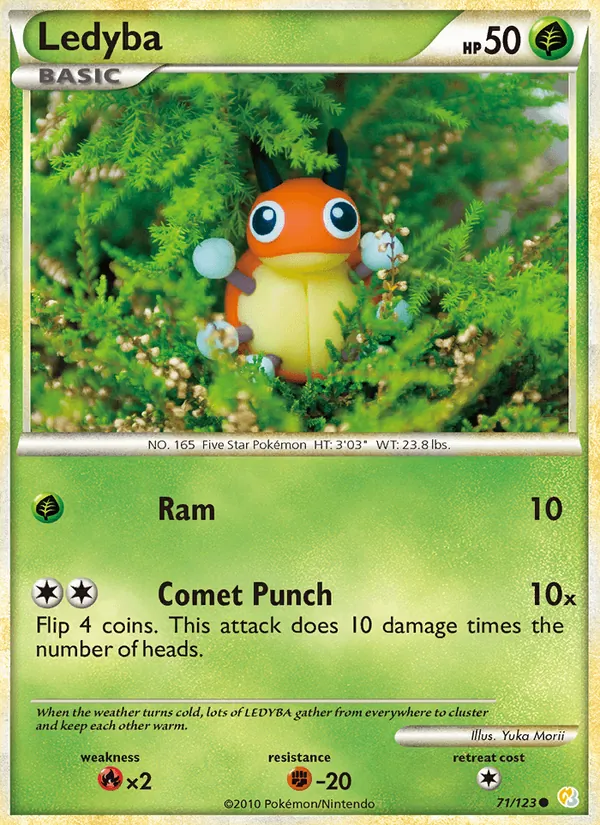 Ledyba HeartGold SoulSilver 71/123