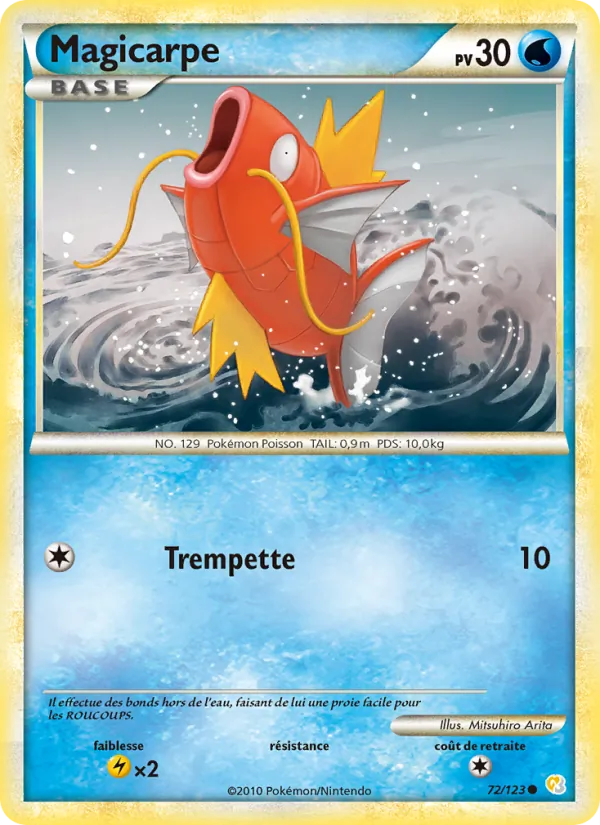 Magicarpe HeartGold SoulSilver 72/123