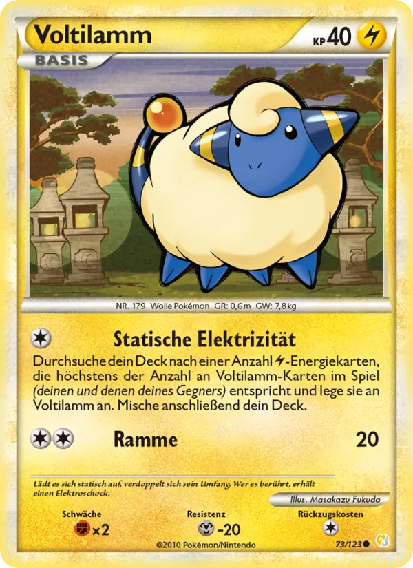 Voltilamm HeartGold SoulSilver 73/123