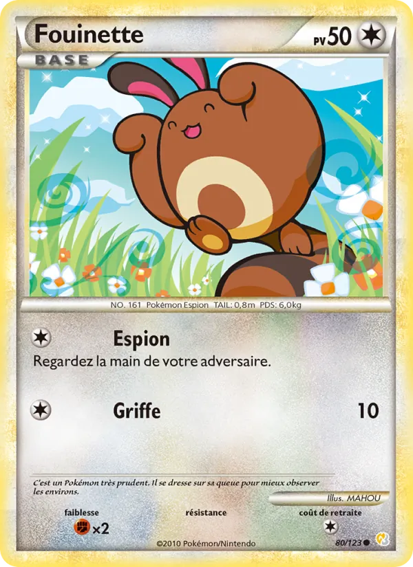 Fouinette HeartGold SoulSilver 80/123