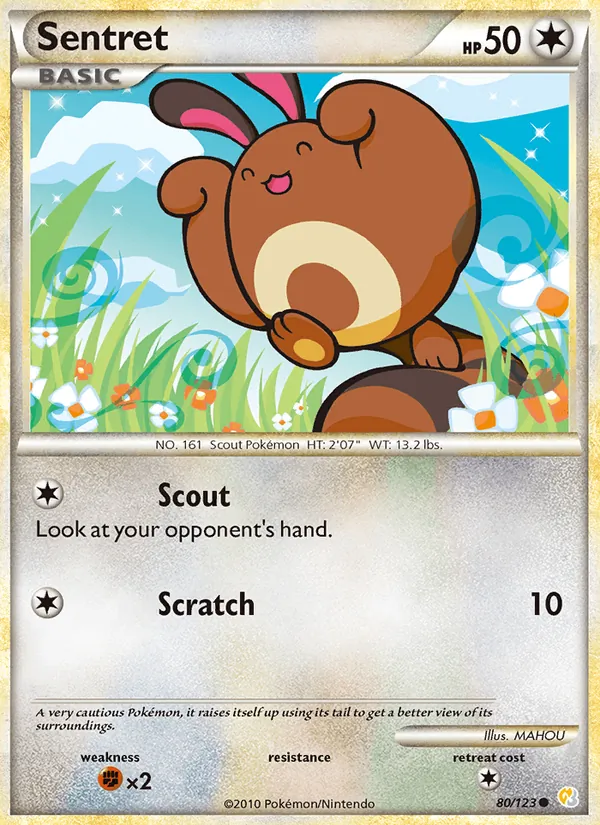 Sentret HeartGold SoulSilver 80/123