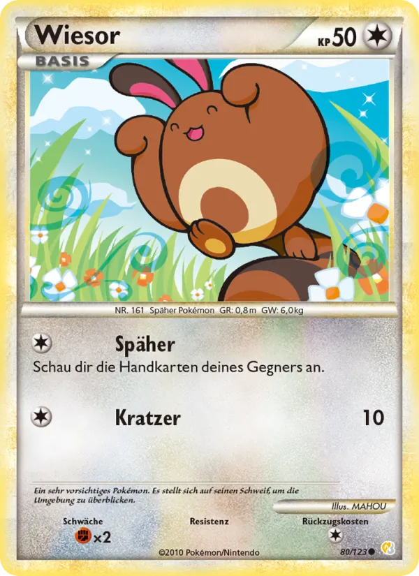 Wiesor HeartGold SoulSilver 80/123