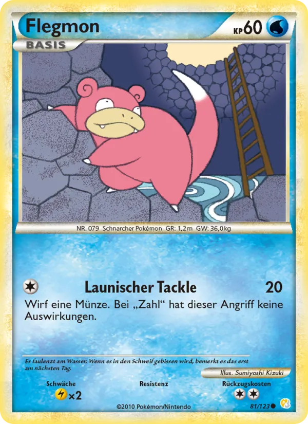 Flegmon HeartGold SoulSilver 81/123