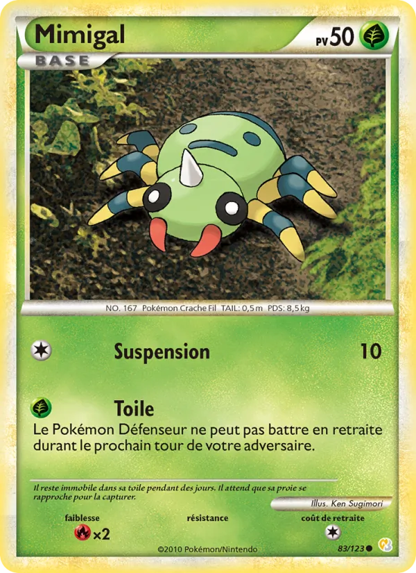 Mimigal HeartGold SoulSilver 83/123