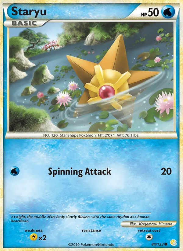 Staryu HeartGold SoulSilver 84/123