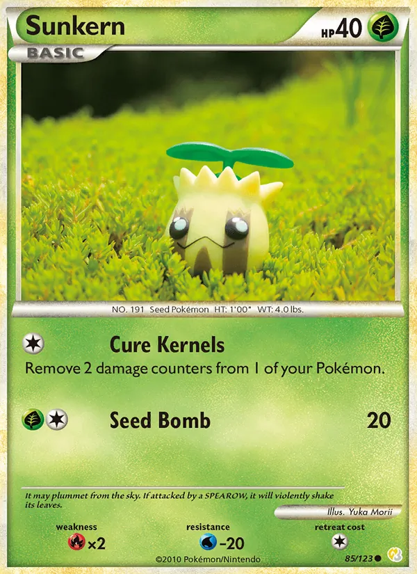 Sunkern HeartGold SoulSilver 85/123