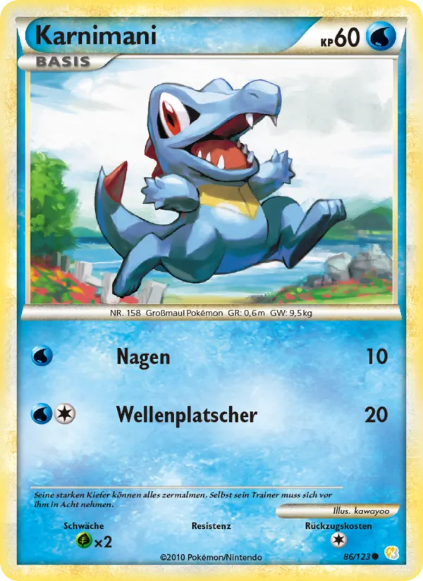 Karnimani HeartGold SoulSilver 86/123