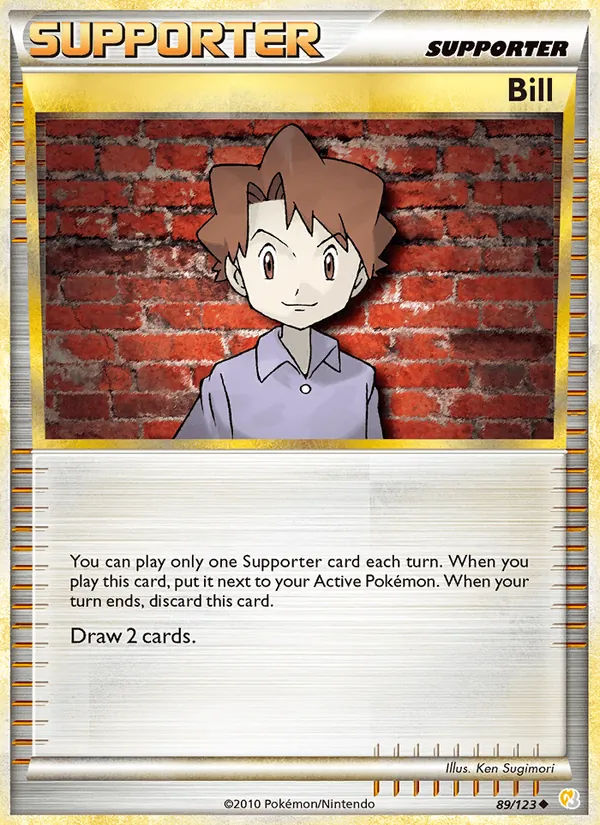 Bill HeartGold SoulSilver 89/123