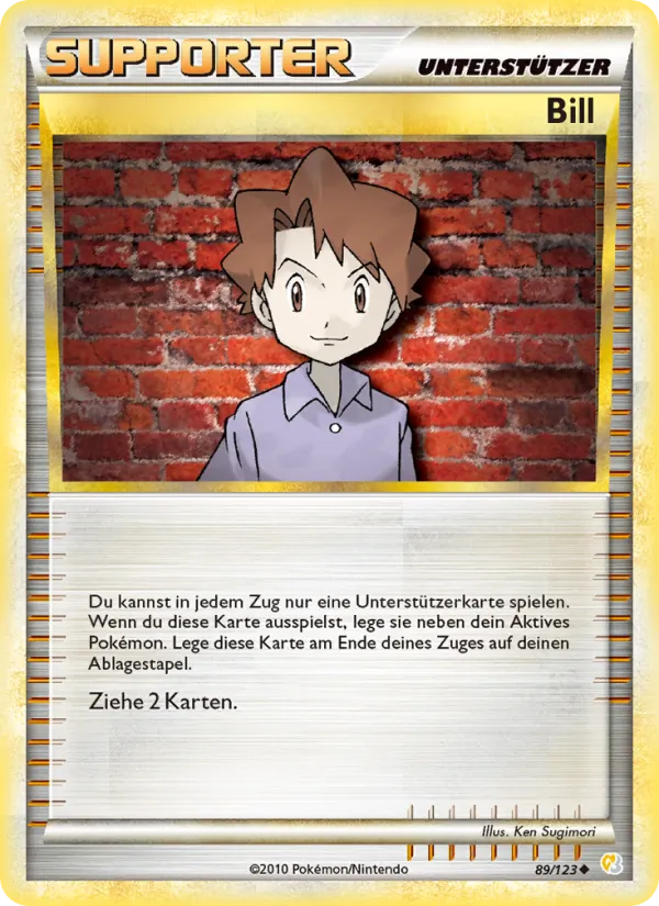 Bill HeartGold SoulSilver 89/123