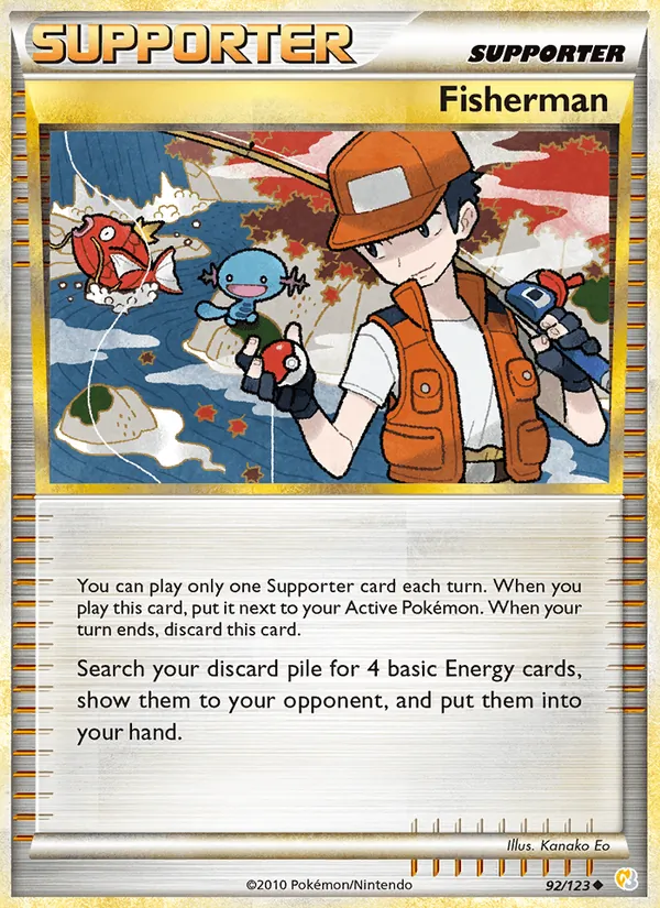 Fisherman HeartGold SoulSilver 92/123