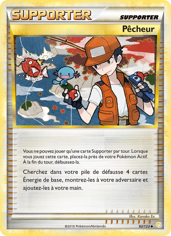 Pêcheur HeartGold SoulSilver 92/123
