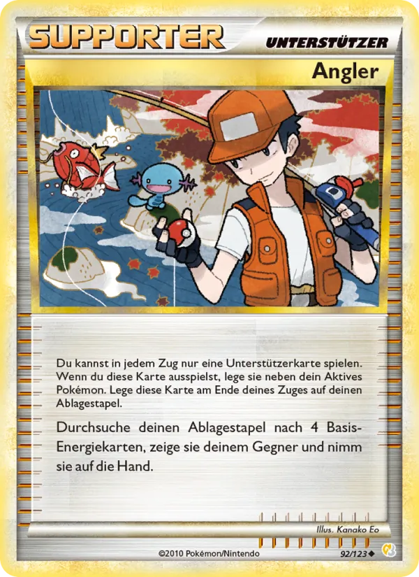 Angler HeartGold SoulSilver 92/123