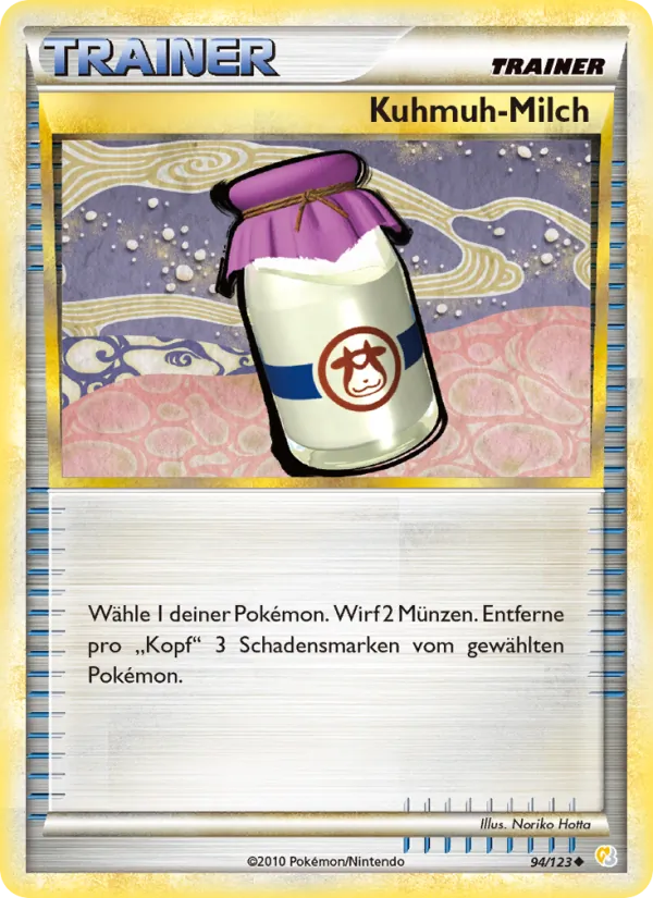 Kuhmuh-Milch HeartGold SoulSilver 94/123