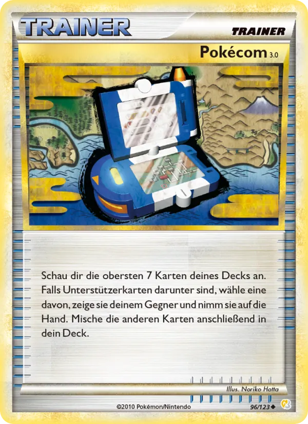 Pokécom 3.0 HeartGold SoulSilver 96/123