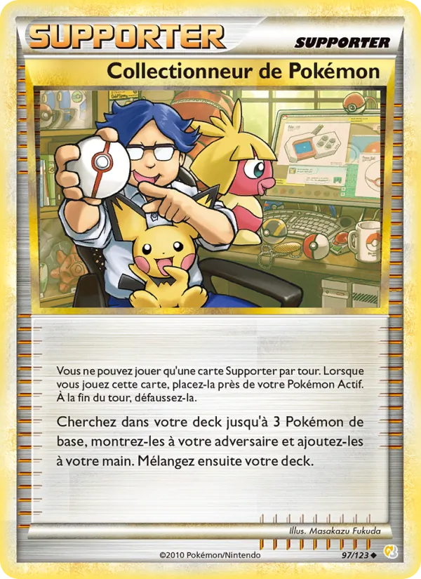 Collectionneur de Pokémon HeartGold SoulSilver 97/123